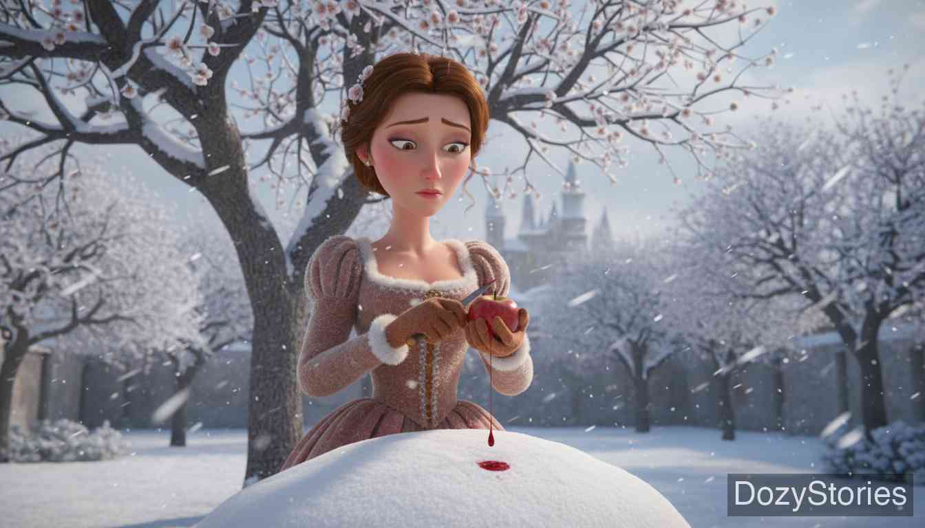 杏树 - 格林兄弟 - 童话故事插画