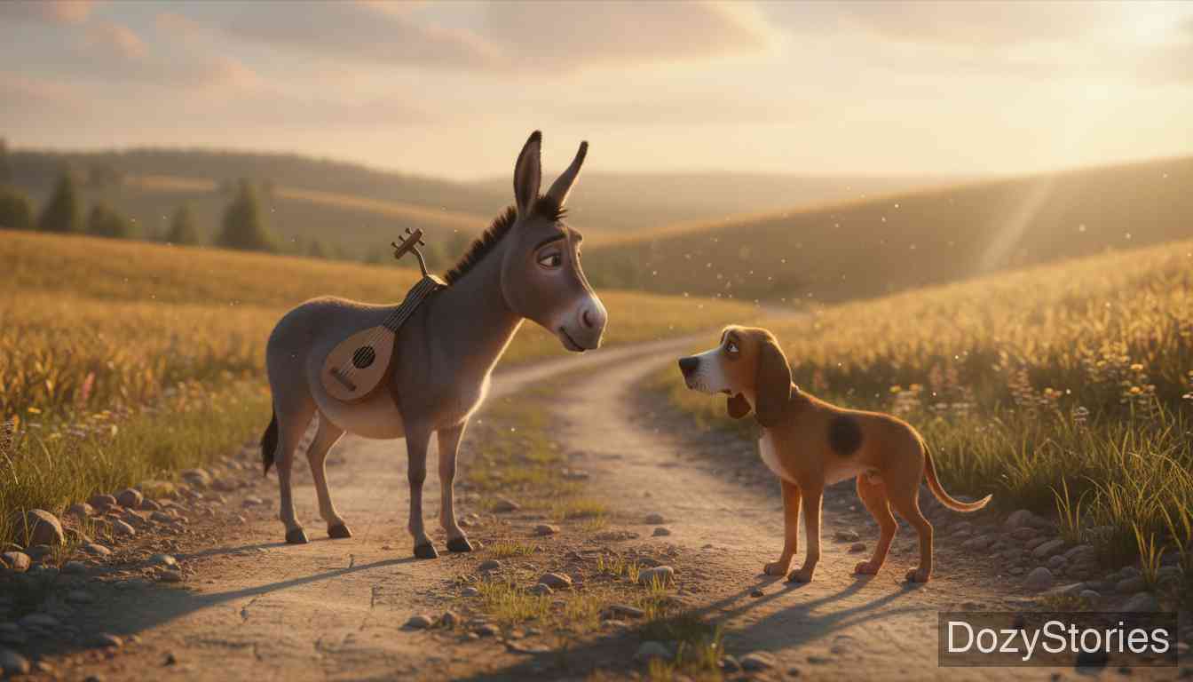 The Bremen Town Musicians - Brothers Grimm - Fairy Tale Illustration