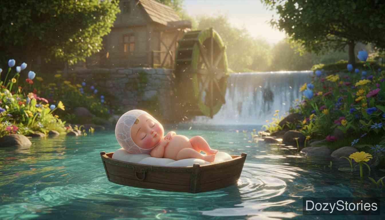 魔鬼的三根金头发 - 预言之子的诞生与国王的第一次谋害。 - 场景插画 1